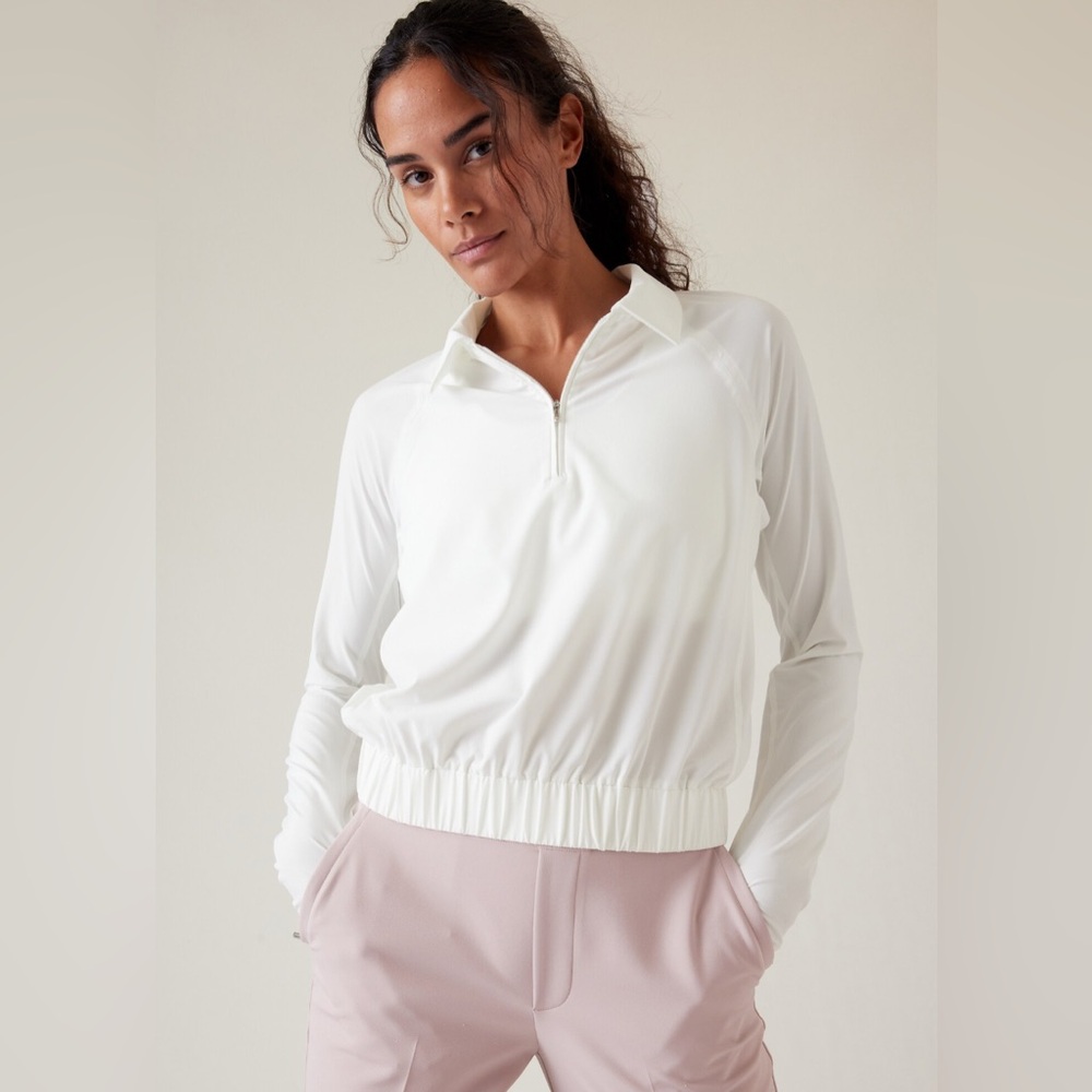 Athleta XL Polo Advantage Pullover
